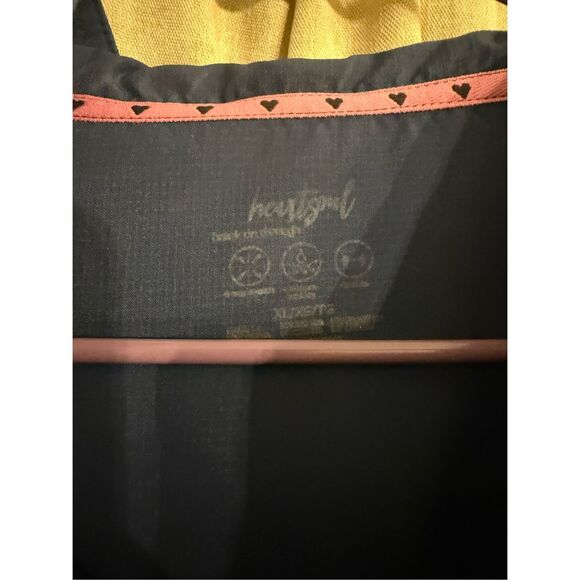 heartsoul Break On Through Women's 3-Pocket STRETCH Zip Front Warm-Up Scrub Jack - Picture 3 of 7